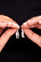Heliophilia Silver Pendientes de Metal Plata